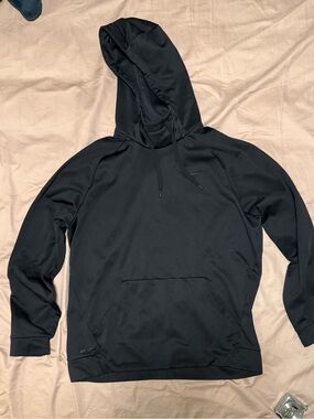 Nike Black Dri-FIT Hoodie with Subtle Logo